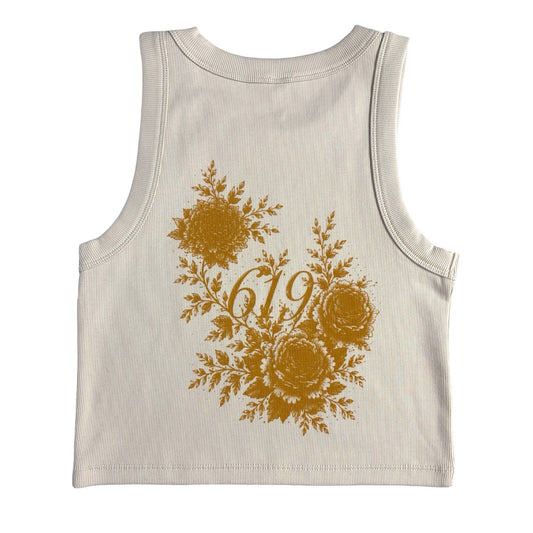 Faithful Bloom Crop Tank