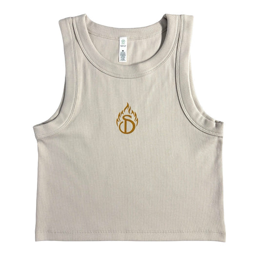 Faithful Bloom Crop Tank